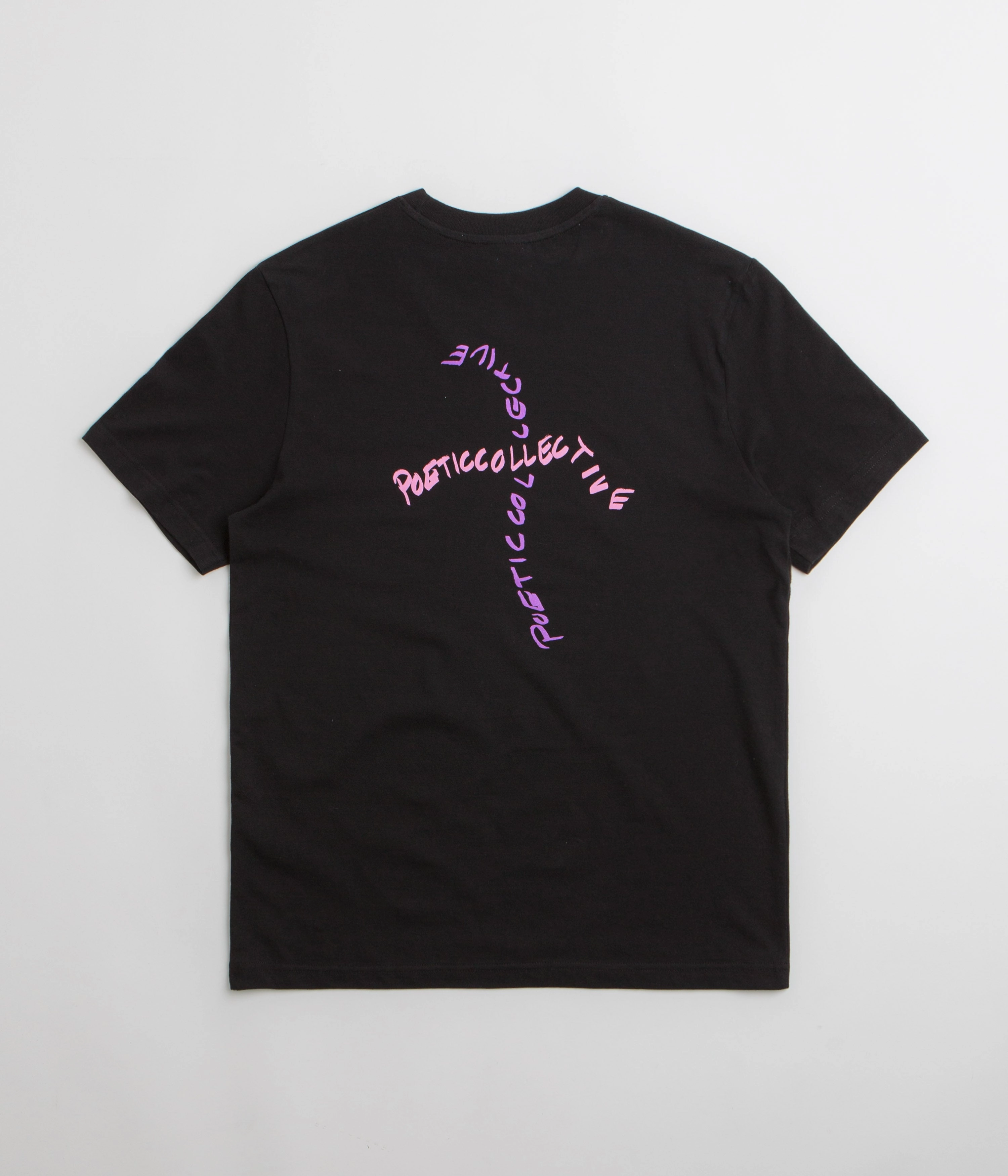Poetic Collective Cross T-Shirt - Black cruise venue