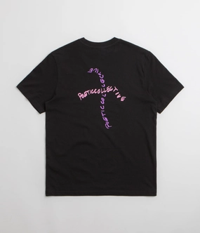 Poetic Collective Cross T-Shirt - Black cruise venue
