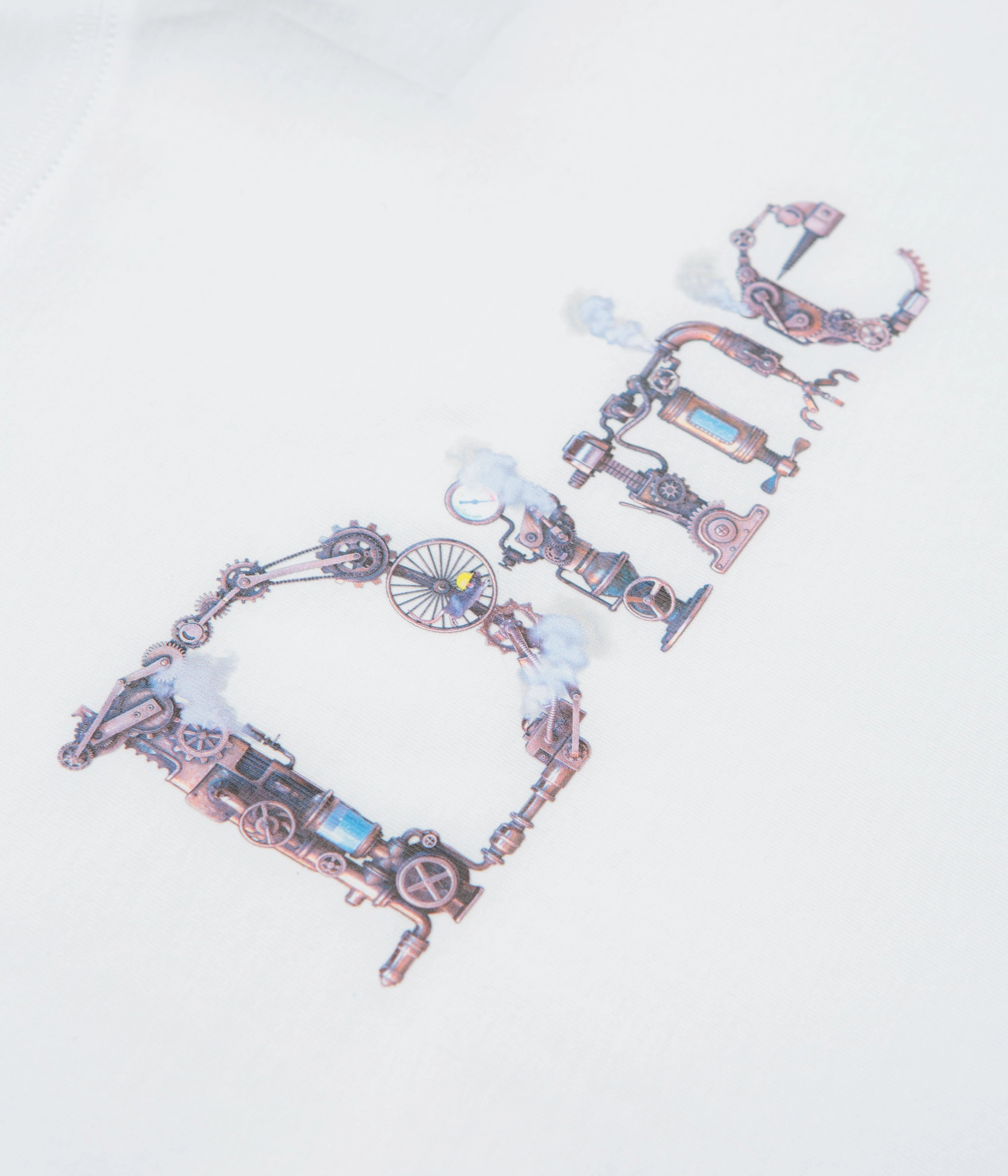 culottes silhouette Bright Hue Dime Classic Steampunk T-Shirt - White