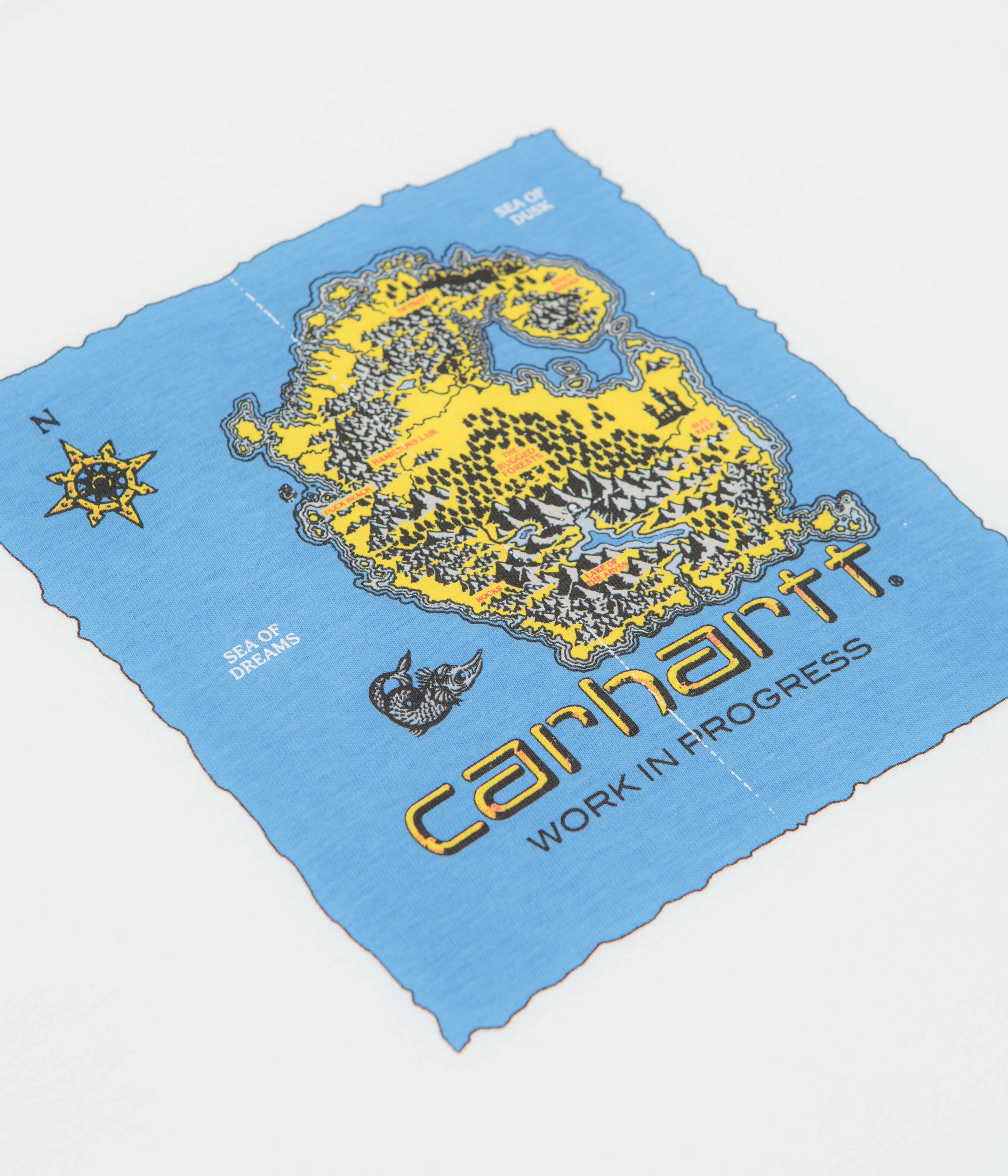 Carhartt Old World T-Shirt - White hot air balloon event