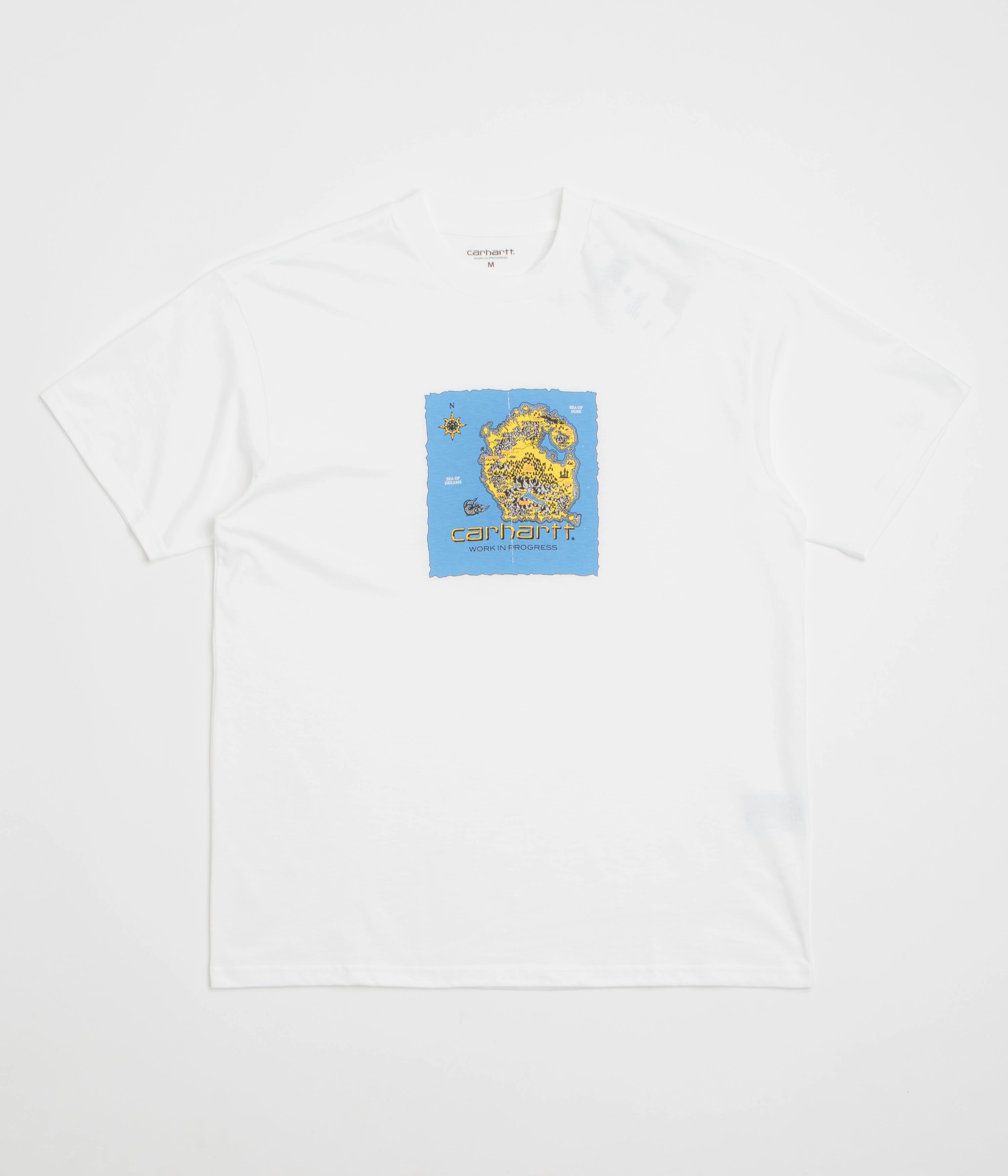 Sweat Wicking Carhartt Old World T-Shirt - White