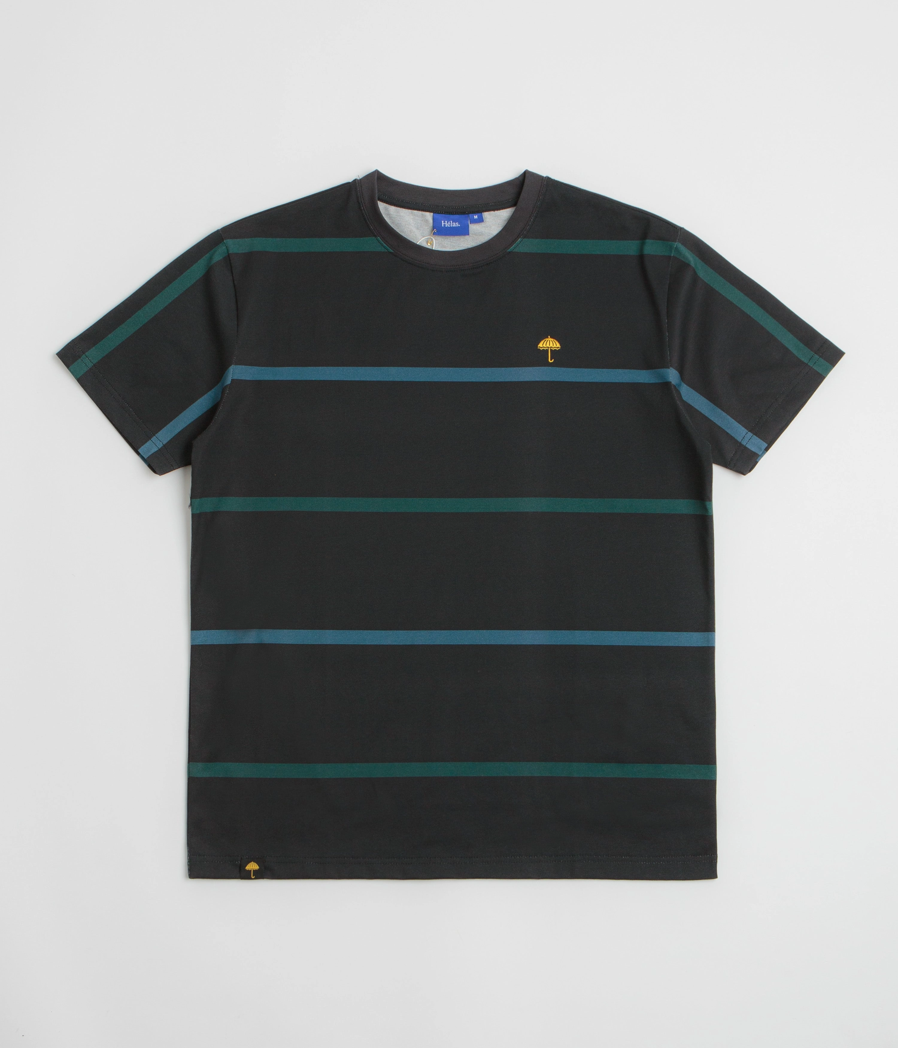 Office building Straight fit Helas Trait T-Shirt - Black