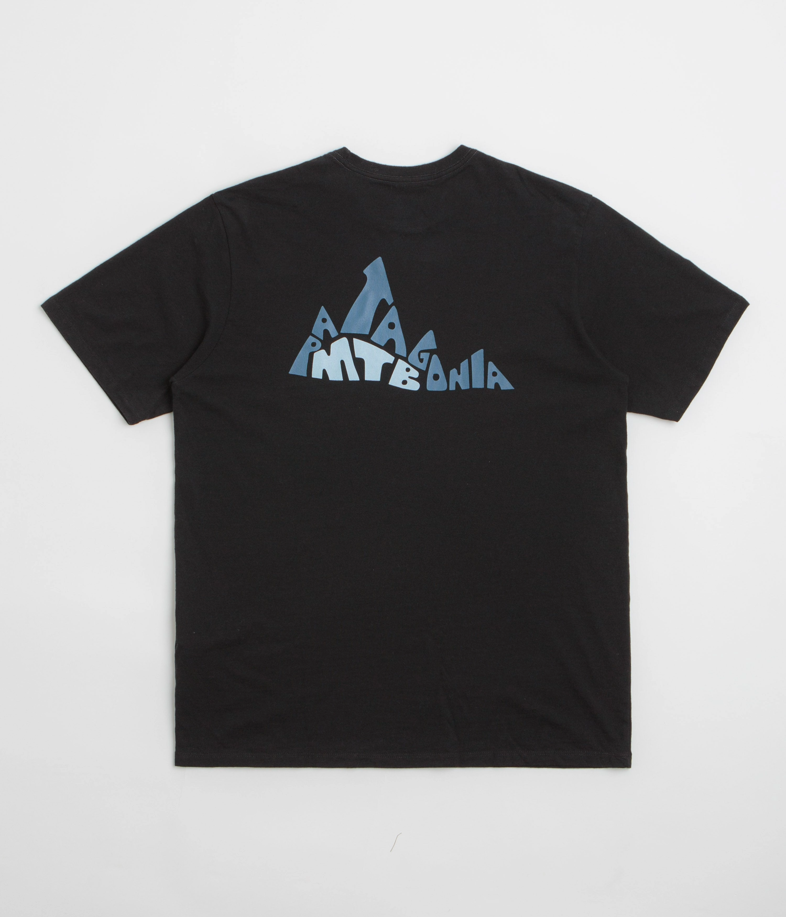 hospital event cinema event Patagonia Berm Logo Responsibili-Tee T-Shirt - Black