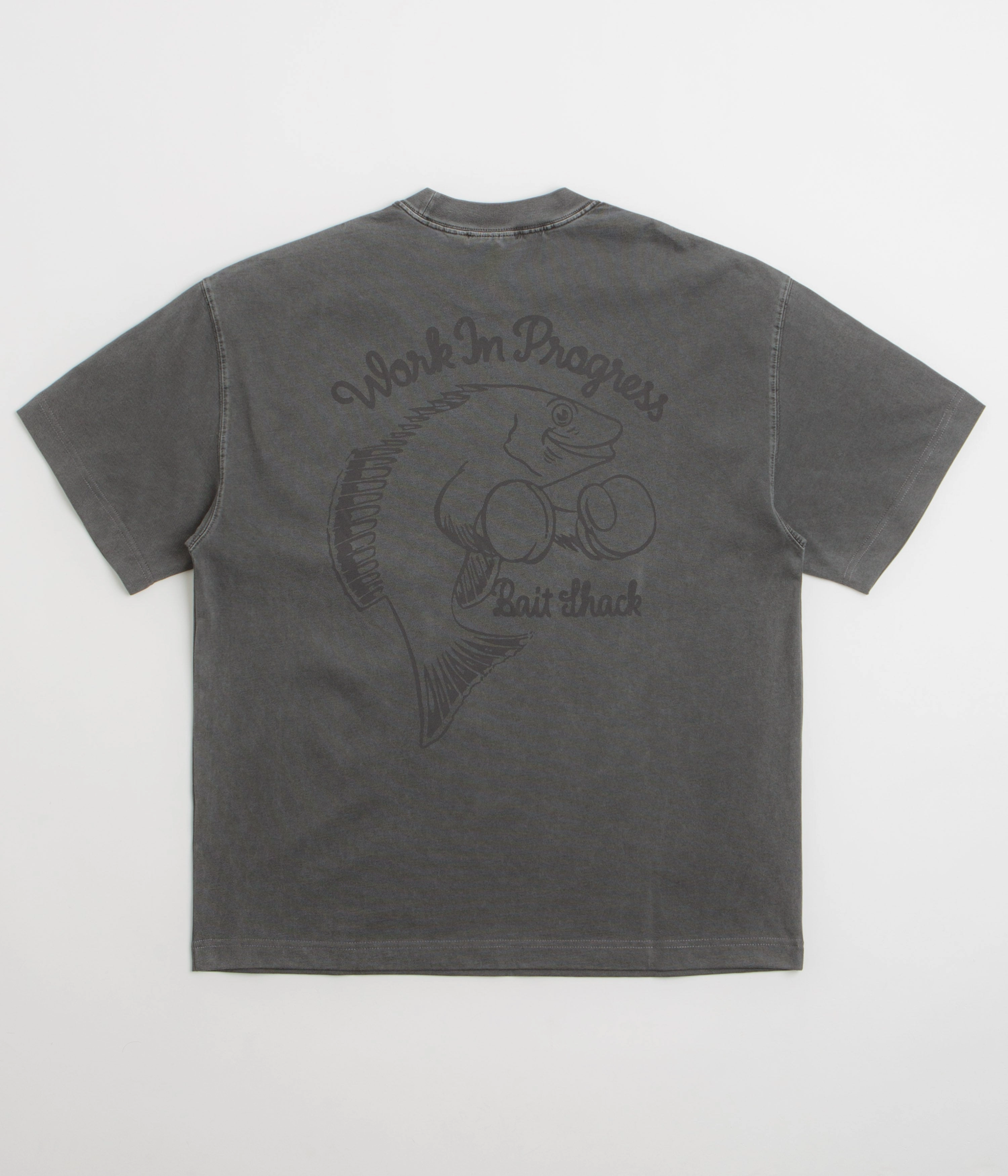 Carhartt Bait Shack T-Shirt - Black pajama pants silhouette