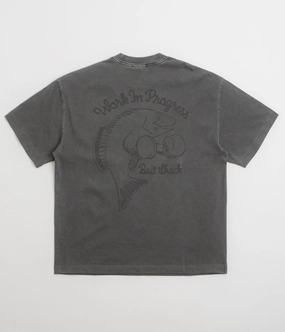 Carhartt Bait Shack T-Shirt - Black pajama pants silhouette