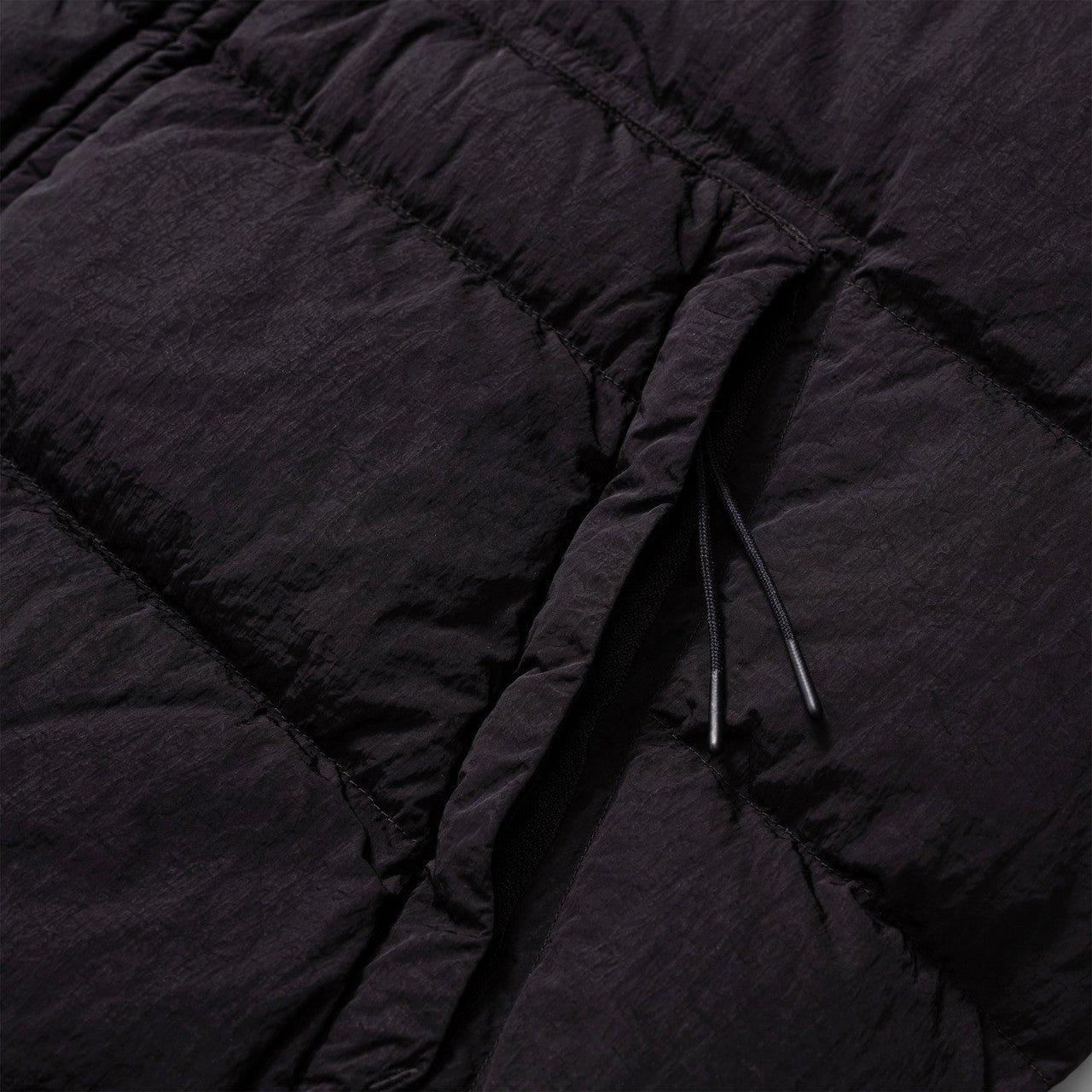 Eco-Chrome R Goggle Down Jacket Drop Hood Style Odor Control Treatment