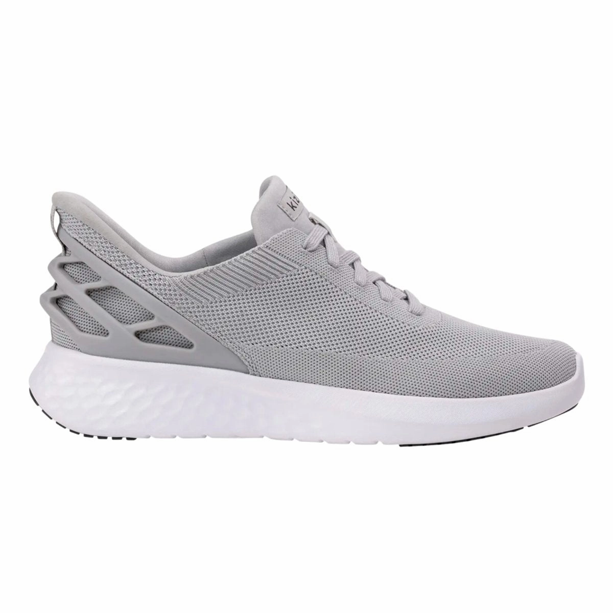 Durable Outsoles Recycled Material Design Kizik Men's Athens Slate Grey Mesh