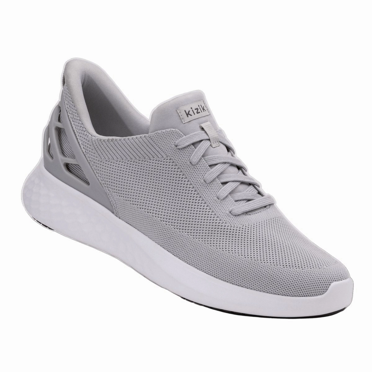 Stretchable Upper Unbeatable performance Kizik Men's Athens Slate Grey Mesh