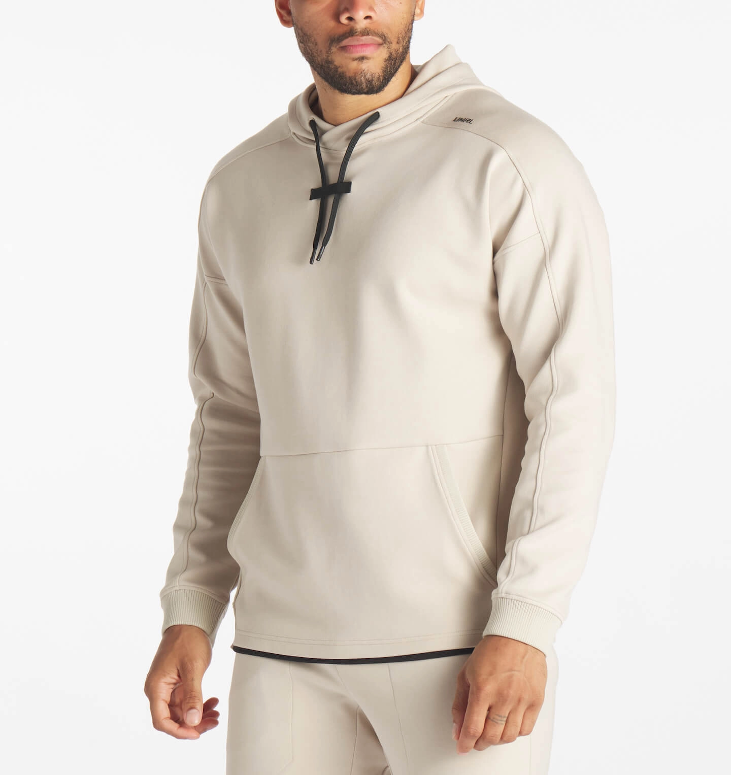 Flowing Design Low Profile Waistband Integration High Street Hoodie