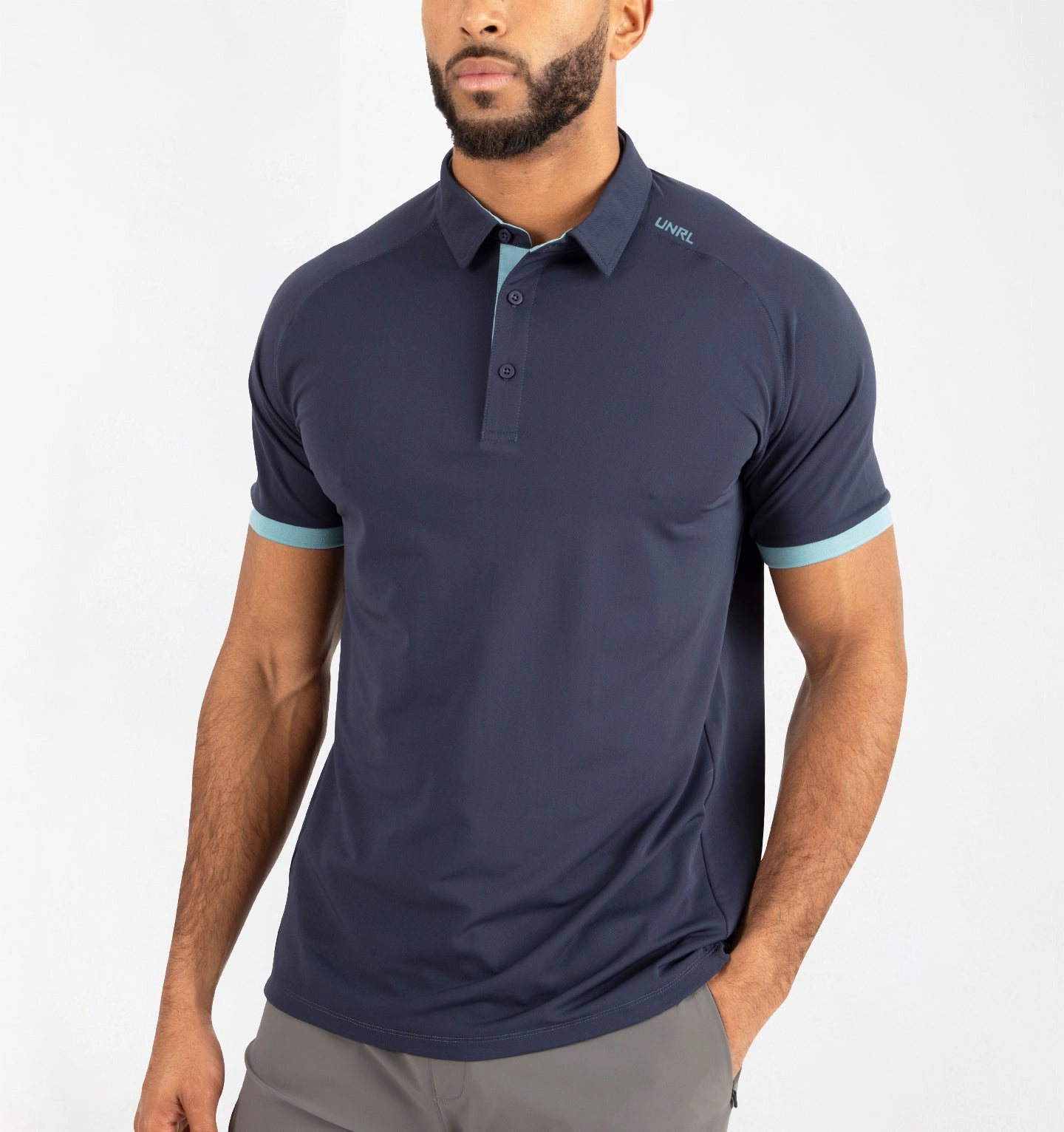 NonChafeCollarTech Layered Placket Design Tradition Polo