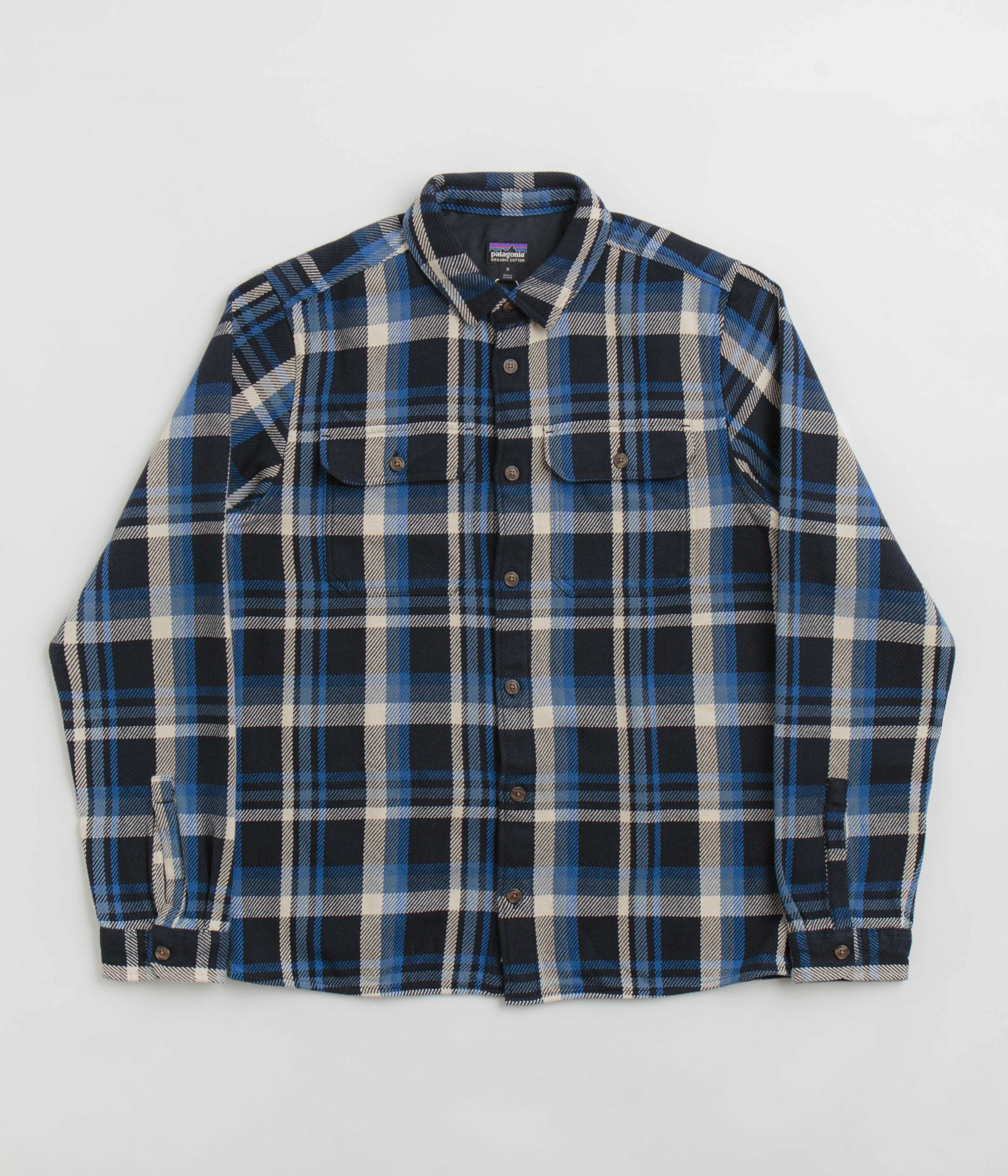 Patagonia Fjord Loft Shirt - Coastal Sunset: Pitch Blue Sporty Style