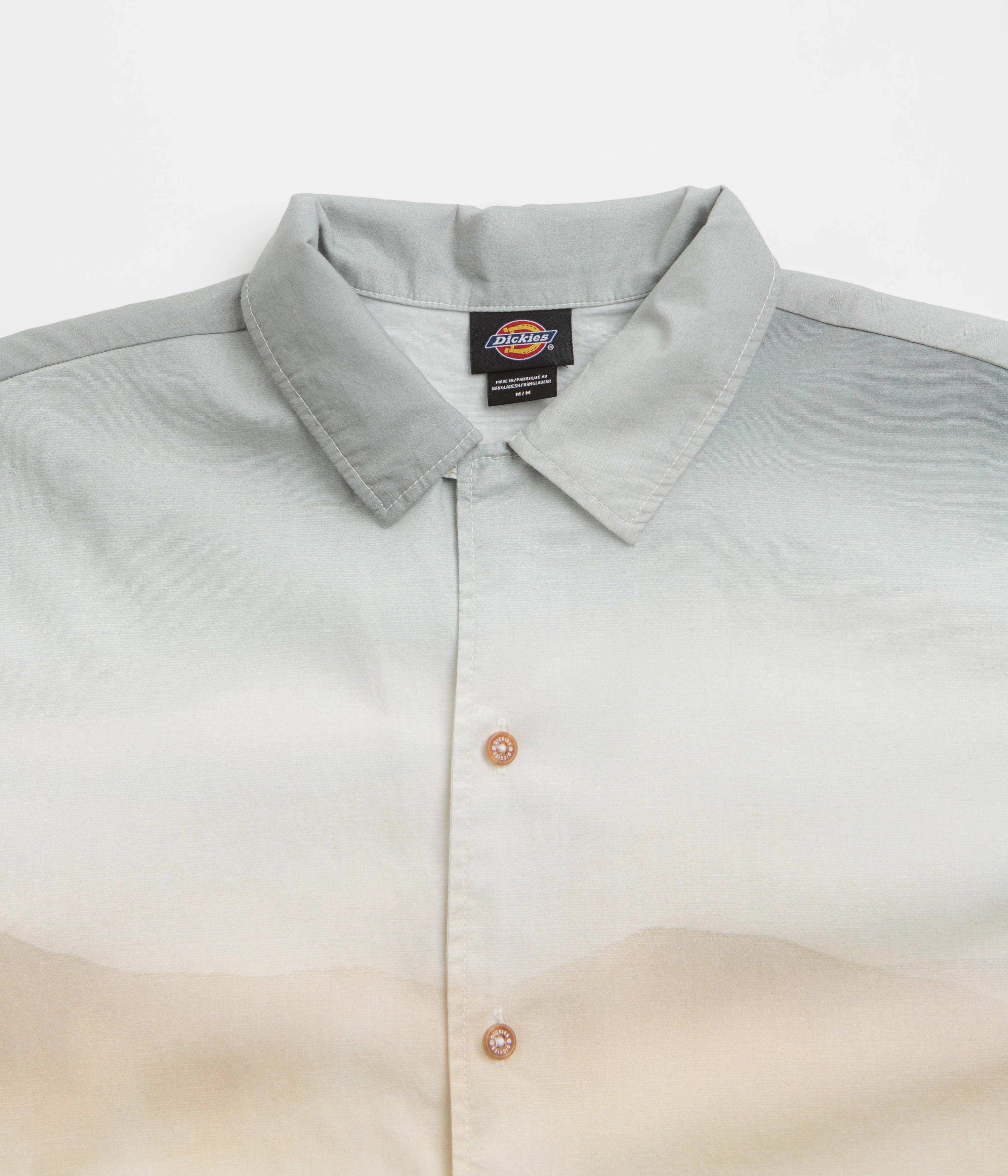 Dickies Running Wild Short Sleeve Shirt - Oak Buff Relaxed Fit