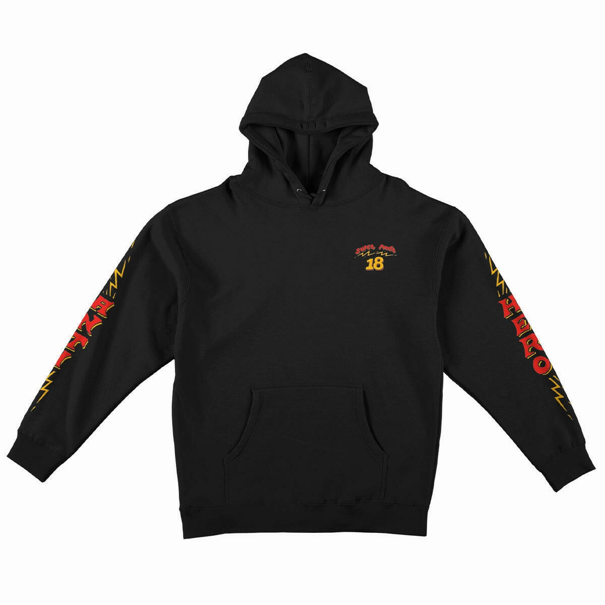 Anti Hero - Superpower18 Hoodie Black No Bunching
