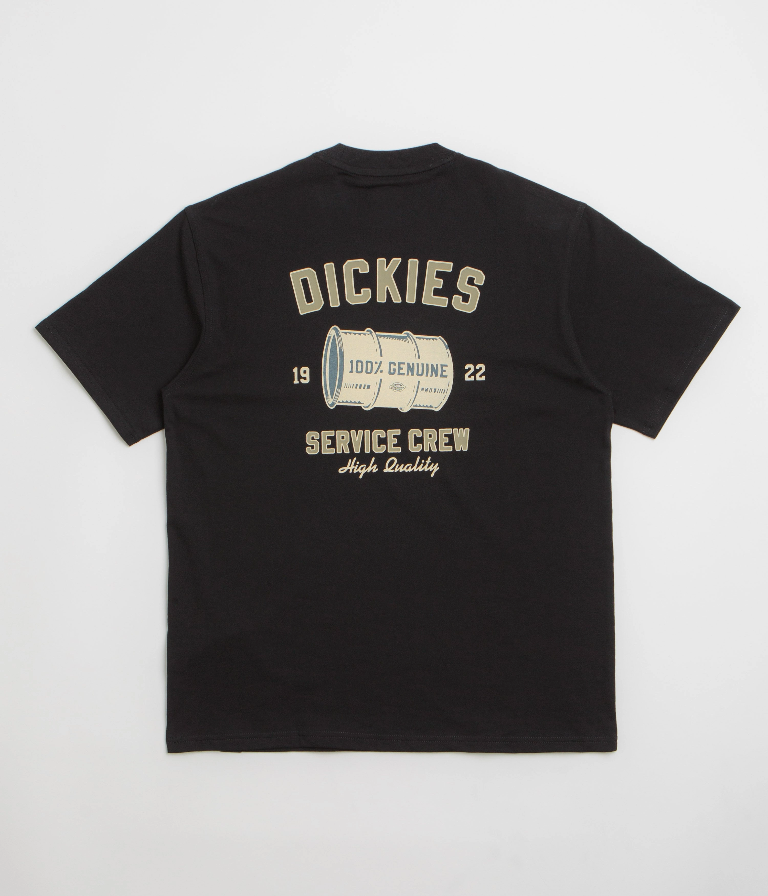 Dickies Service Crew T-Shirt - Black bus venue