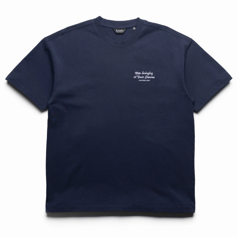 Eastside Golf Keep Swinging Tee - Midnight Navy Comfort Fit