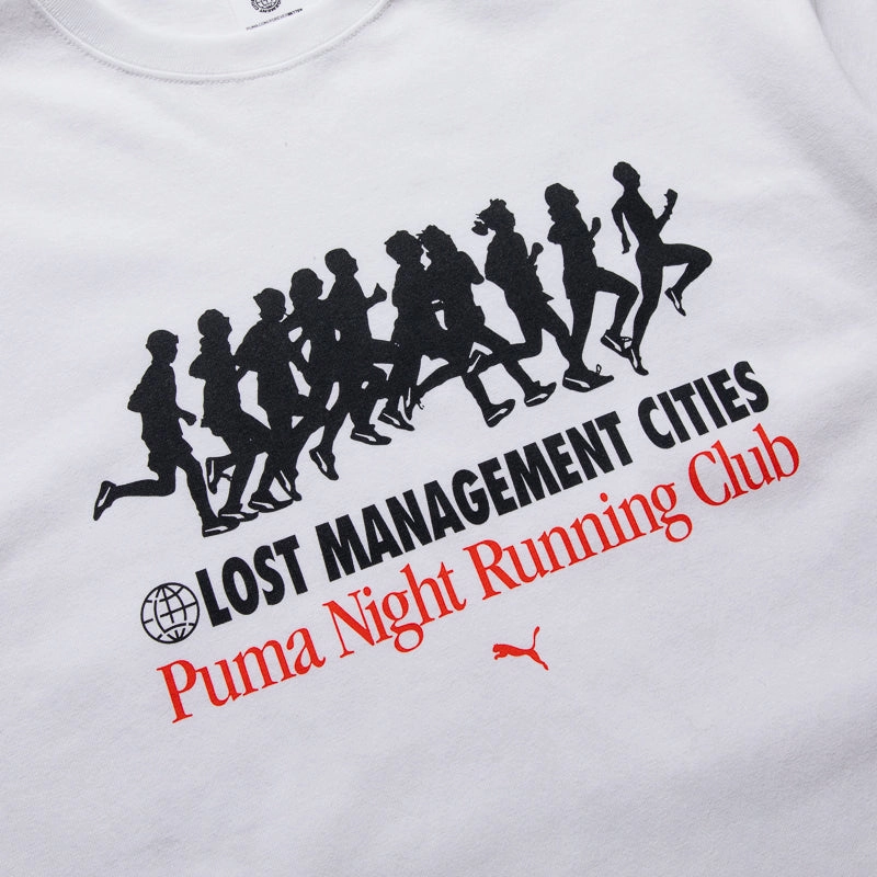 Lost Management Cities x Puma Graphic Tee - White sunglasses