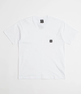 HUF Set Box Logo Pocket T-Shirt - White hunting venue