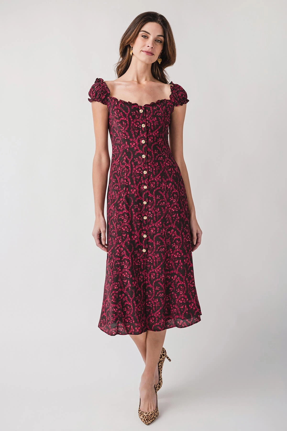 Premium Look Weekend Chic Olivaceous Lexi Dress