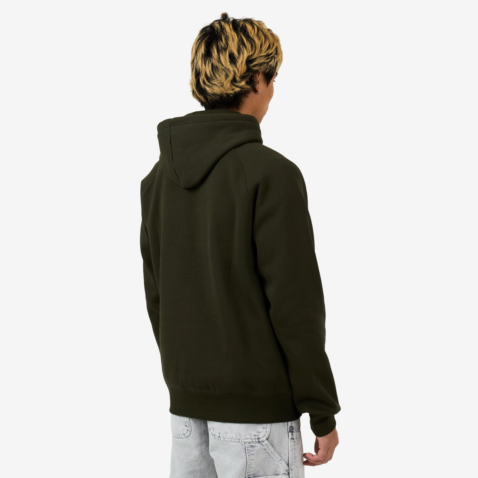 Minimal Staple Carhartt WIP Hooded Chase Sweatshirt Olive