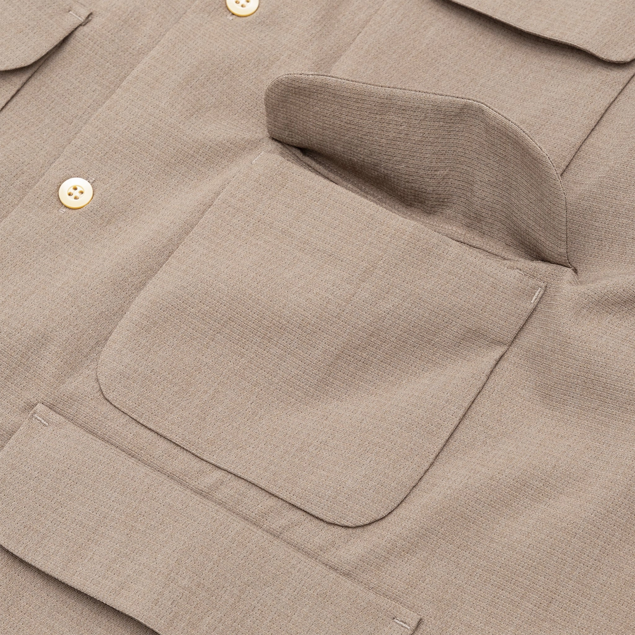 POLY COOLISH CLOTH 6 POCKET CLASSIC SHIRT Edgy Fashion garden party