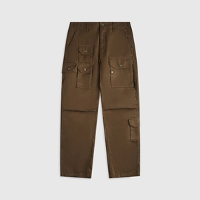 Engineered Garments Cotton Ventile Twill Flight Pant - Dark Olive Essential Comfort