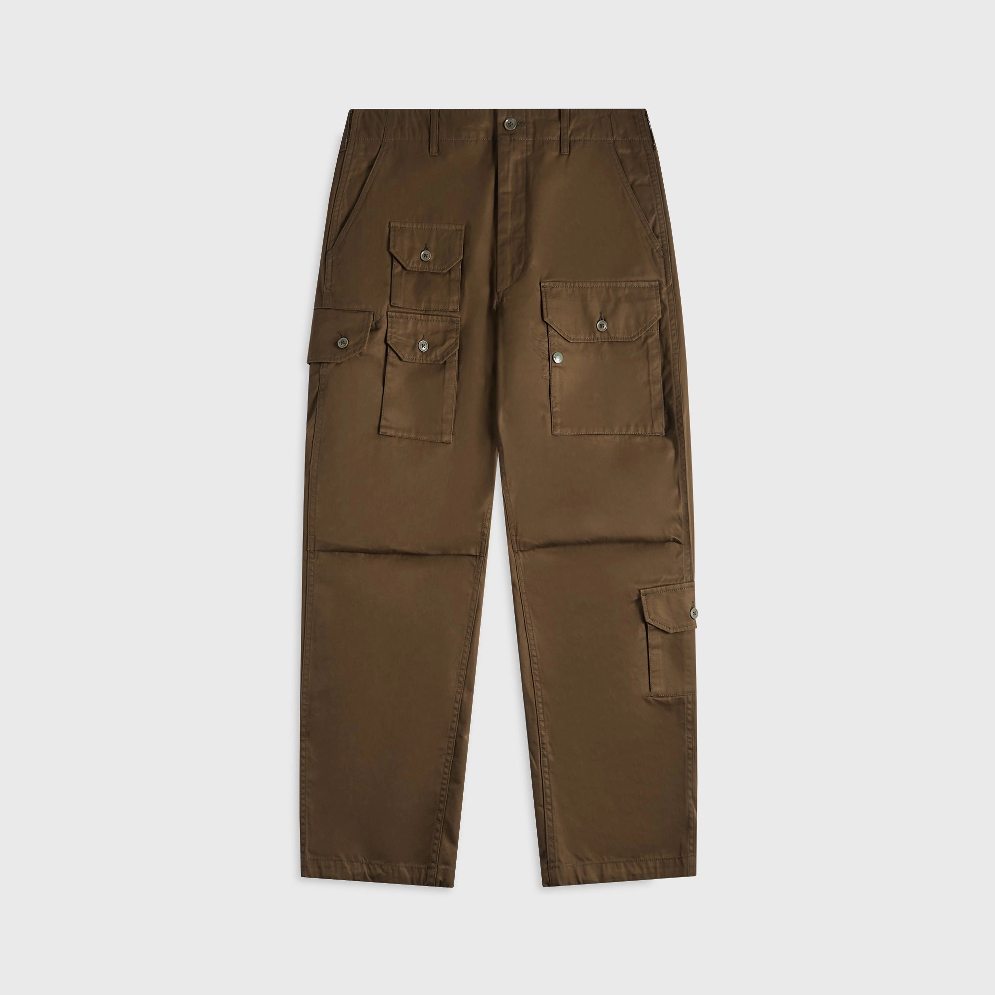 Engineered Garments Cotton Ventile Twill Flight Pant - Dark Olive Essential Comfort