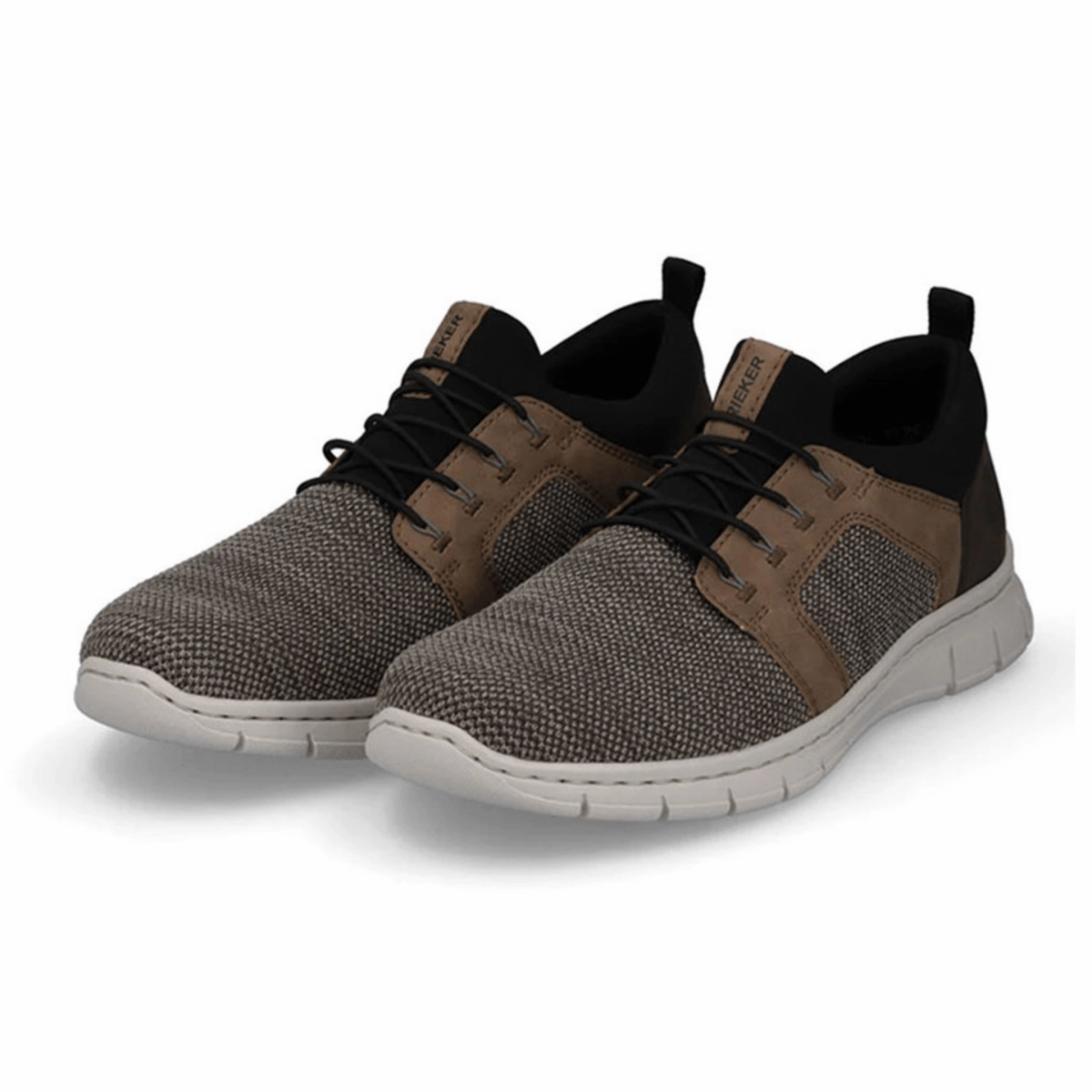 Rieker Men's B7796-64 Timo Mud/Black/Chocolate Classic Base Structured performance