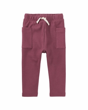 SmoothZipClosure Tea Collection Side Pocket Rib Pants
