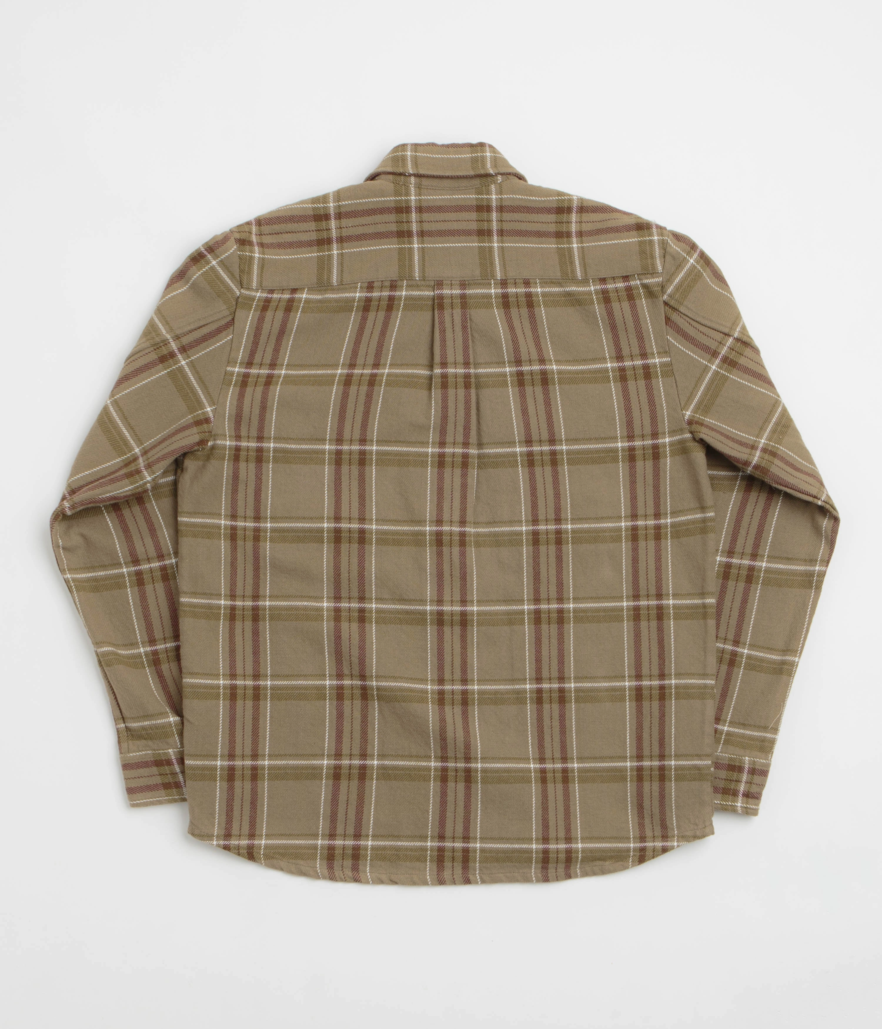 Norse Projects Hjalmer Check Overshirt - Walnut Agree Silk