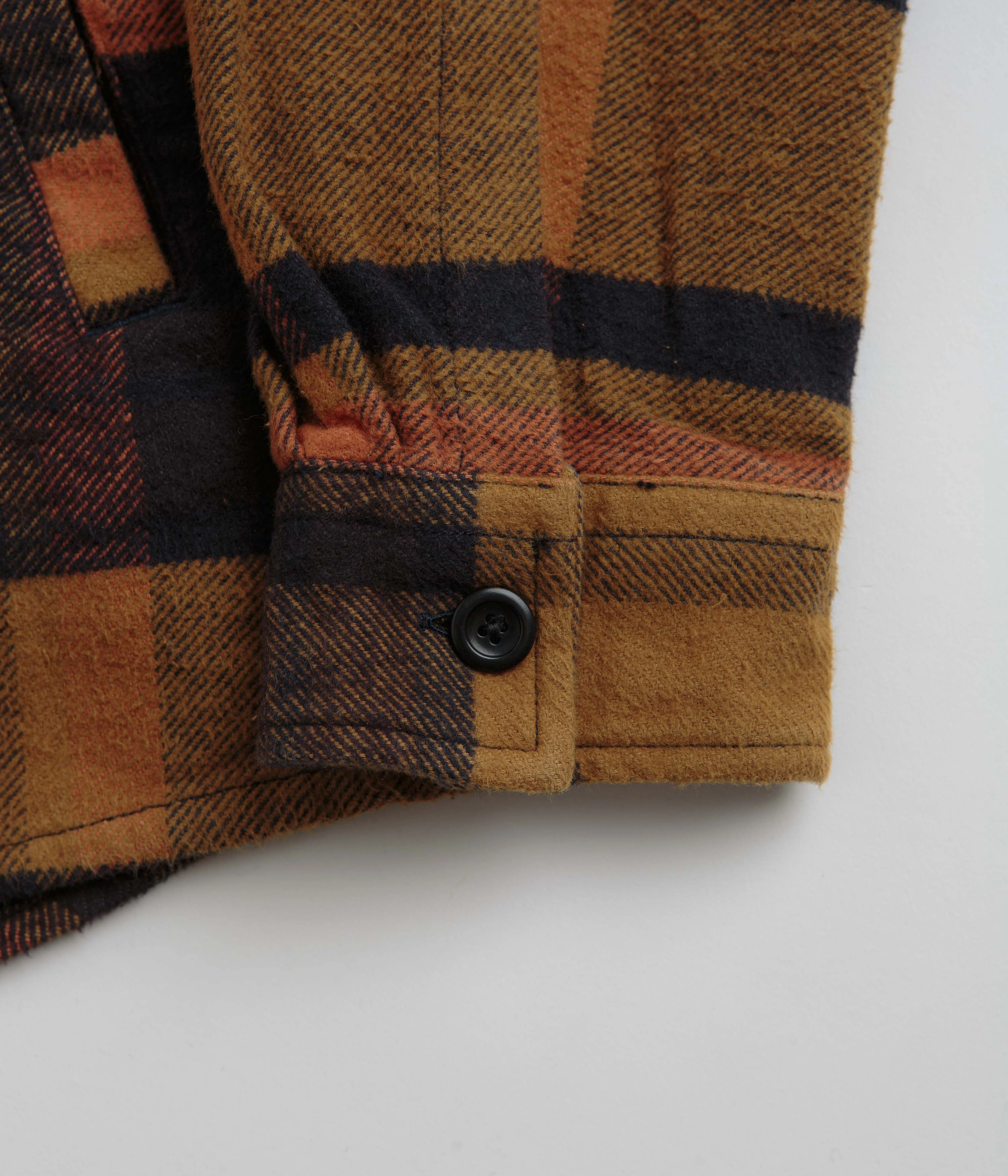 Norse Projects Julian Organic Heavy Twill Overshirt - Dark Navy Wind Chill