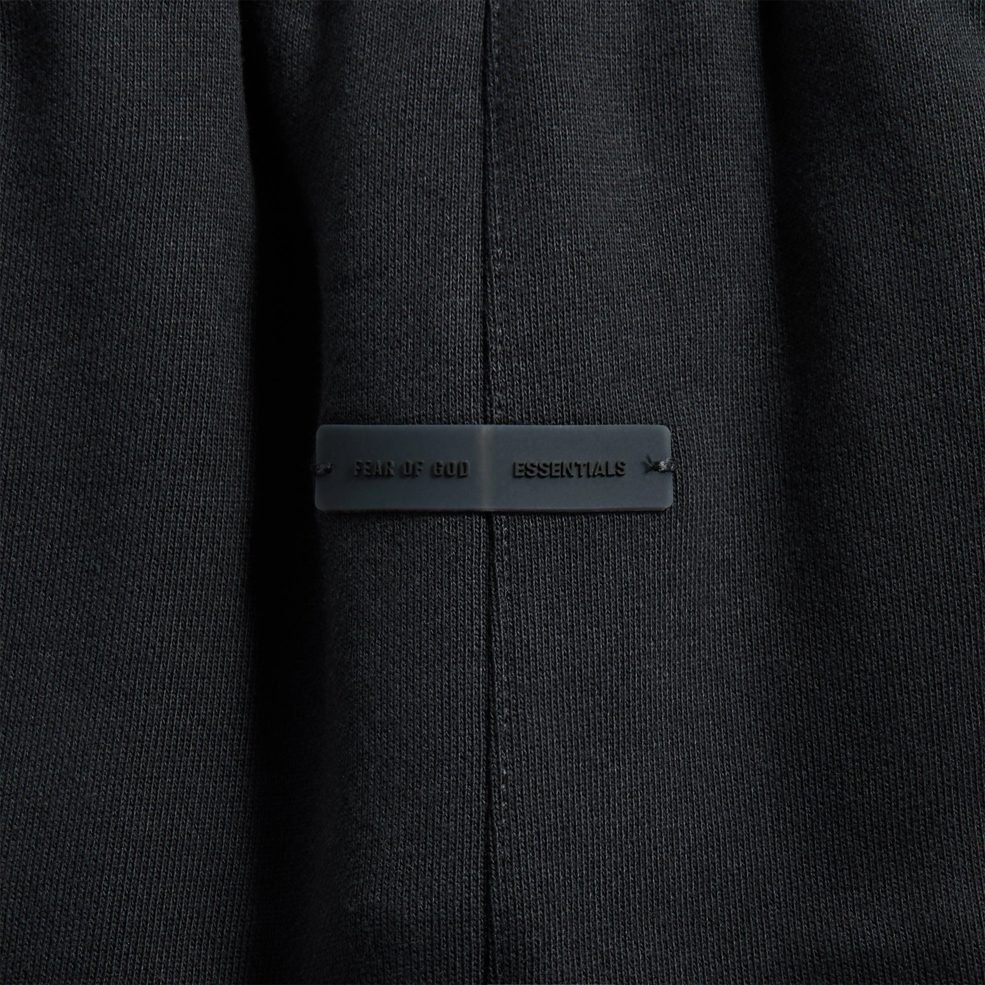 Essentials Relaxed Fleece Sweatpant With Piping - Jet Black / Cloud White Comfy Shape ripstop fabric