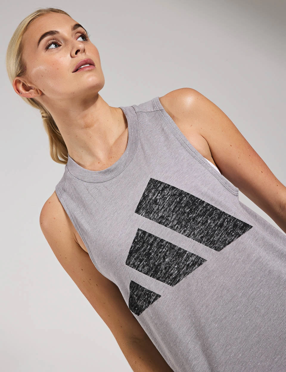 Versatile Styling Options Essentials Winners Tank Top - Solid Grey/Black