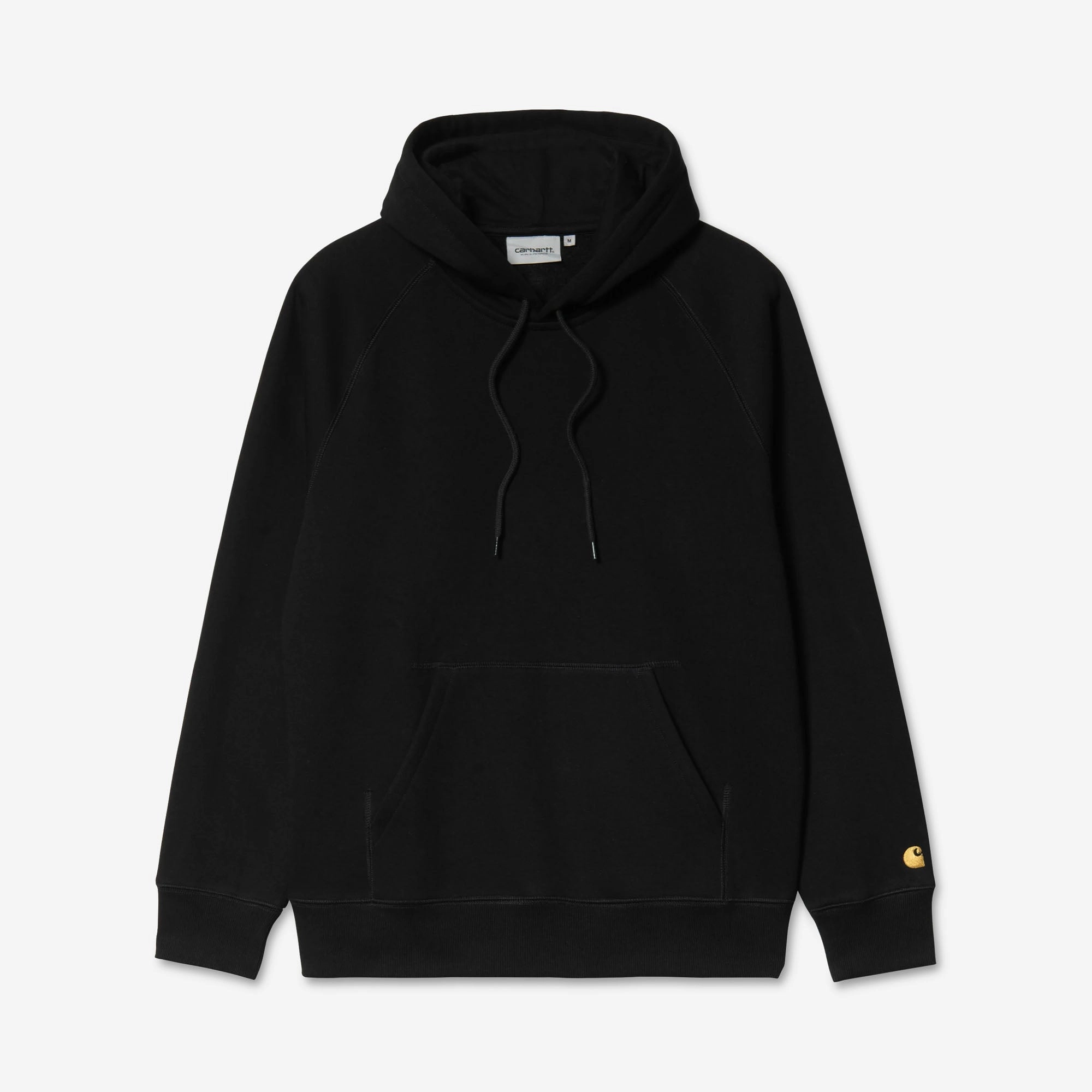 Carhartt WIP Chase Pullover Hoodie Black / Gold Poolside Relax