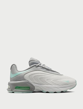 Air Max Fire Shoes - Summit White/Mint Foam/Light Smoke Grey Contoured Insole Shape Drive Ease