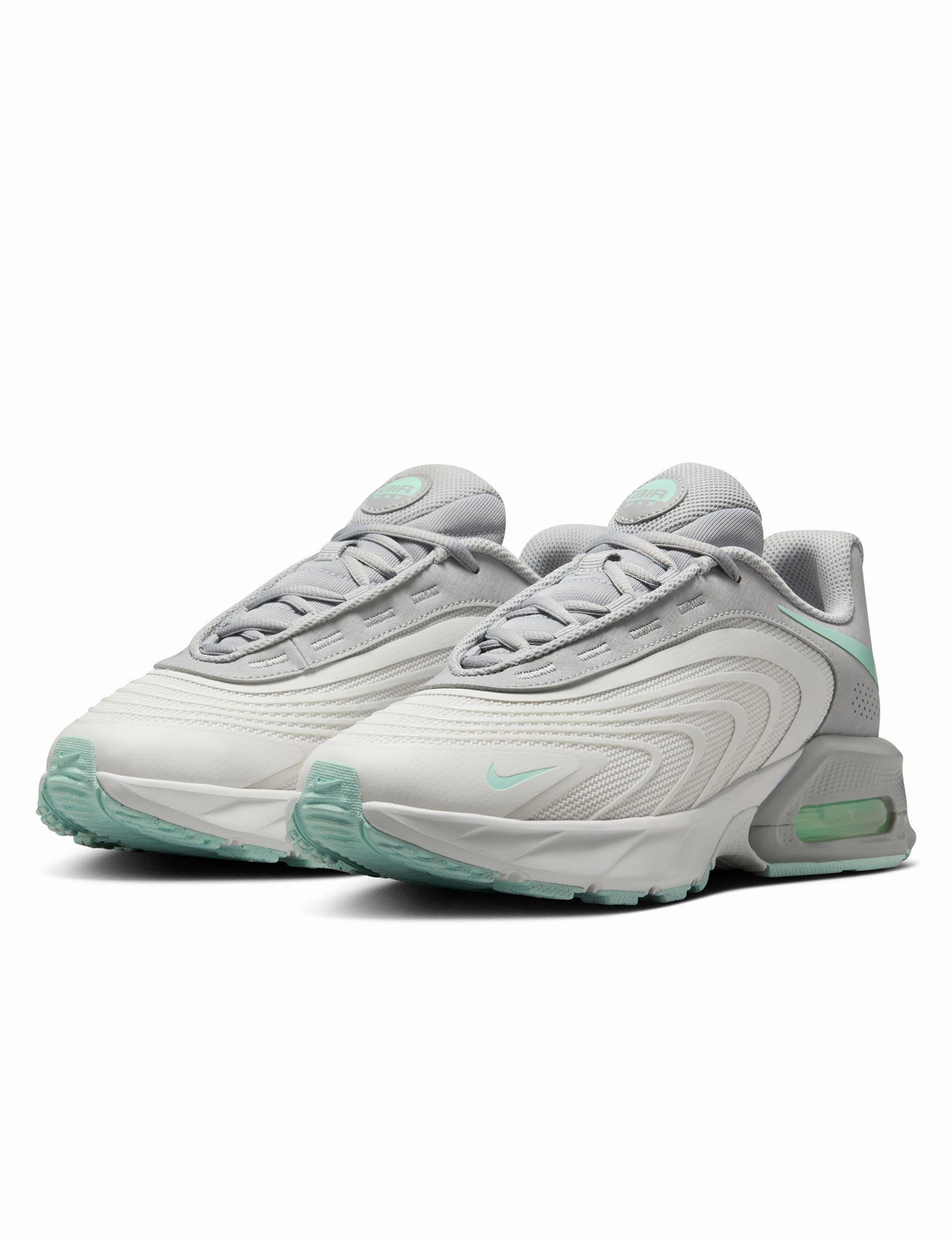 Air Max Fire Shoes - Summit White/Mint Foam/Light Smoke Grey Air Circulation Channels Dry Touch