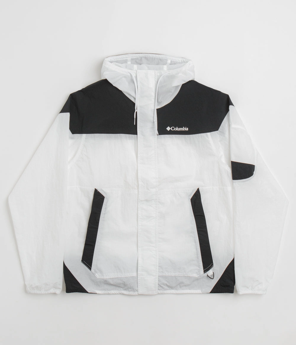 Award half-zip Columbia Challenger II Windbreaker Jacket - White / Black