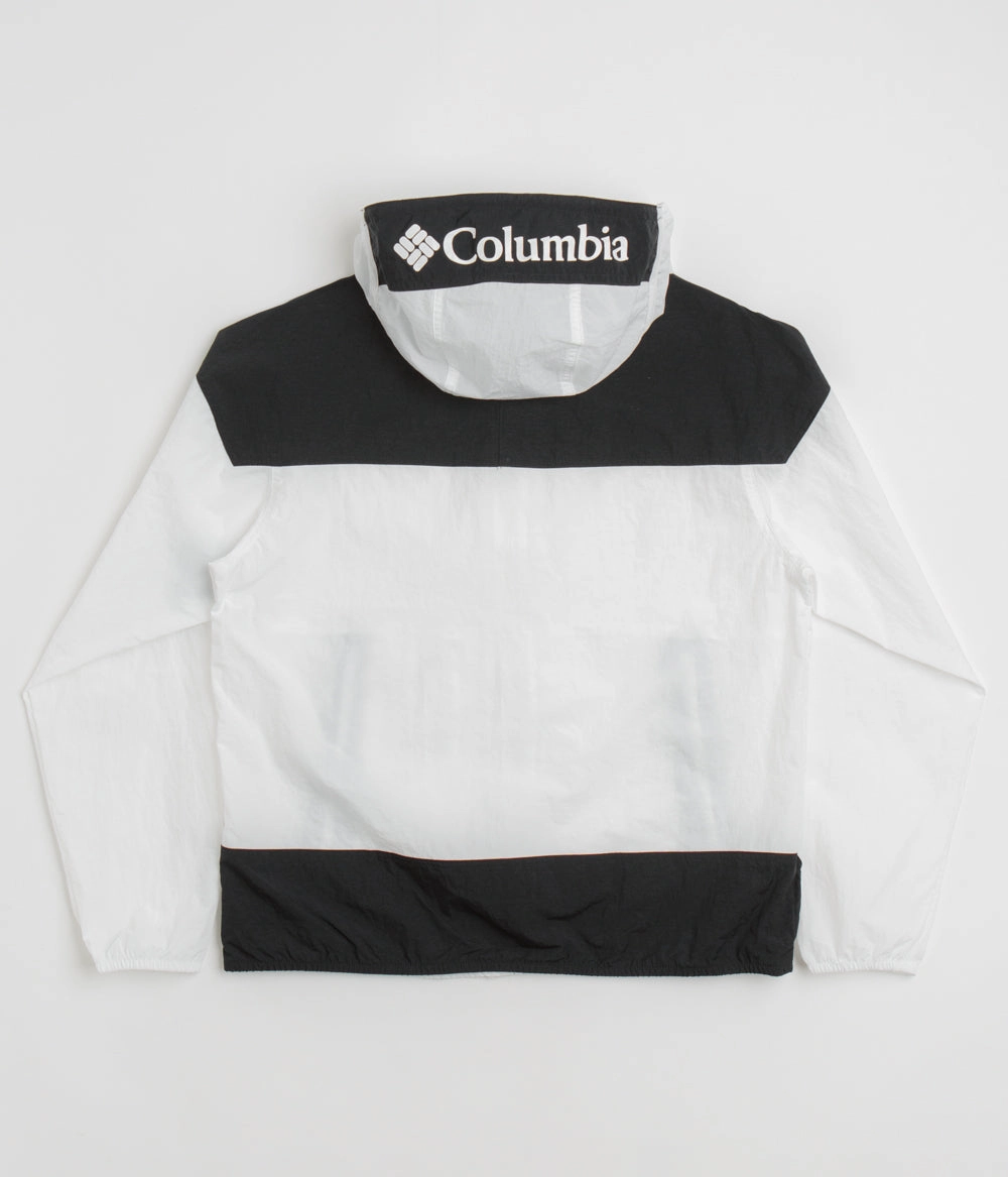Nano Coated Fabric Valentine's look Columbia Challenger II Windbreaker Jacket - White / Black