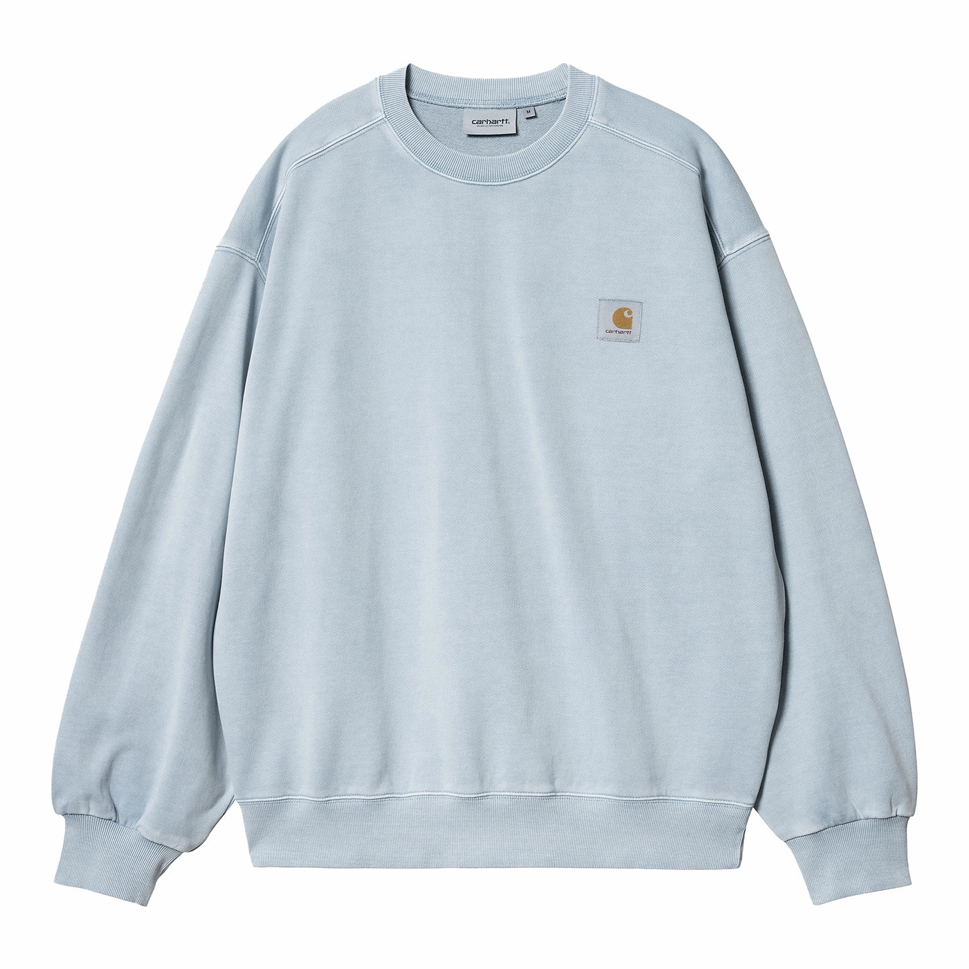 Carhartt WIP Vista Sweatshirt - Dusty Ice garment dyed Travel Relaxed