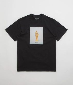 Bio Washed Softness Fucking Awesome 2025 Statue T-Shirt - Black