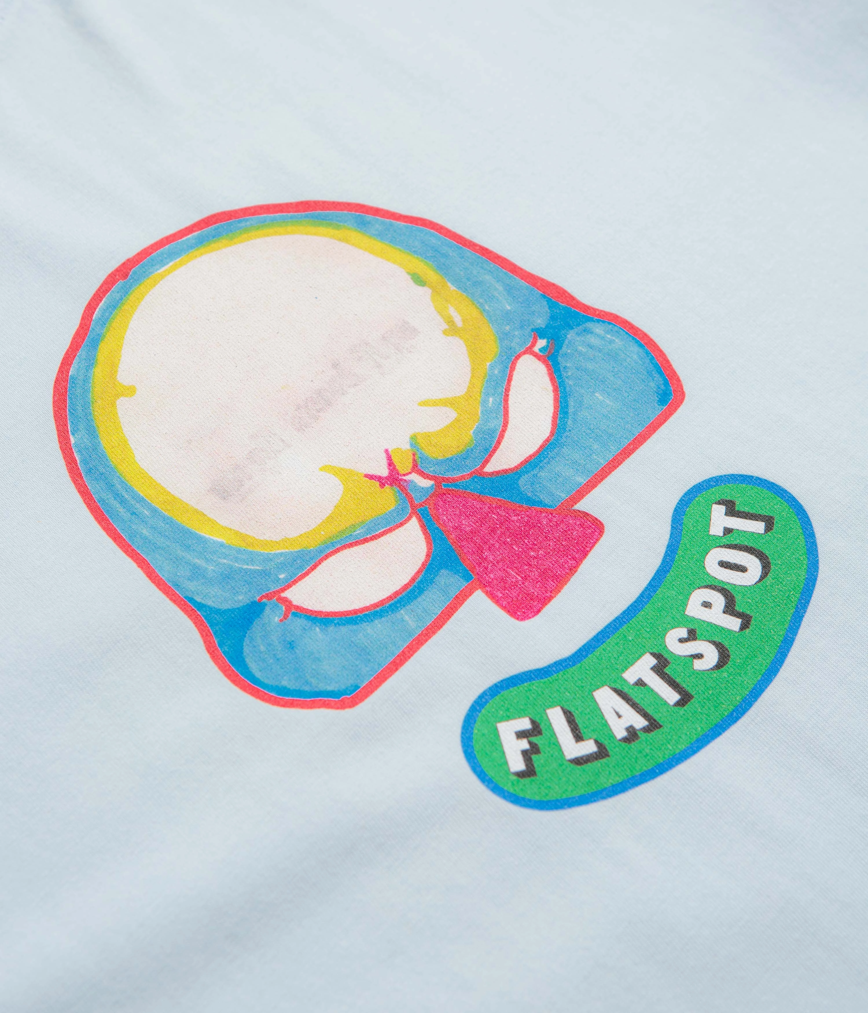 Snap Buttons Male flatspot Pickle Pete T-Shirt - Blue Ice