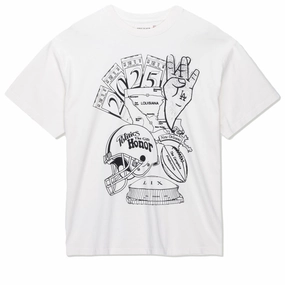 library Honor The Gift x Politics Rally Time Tee - Vintage White