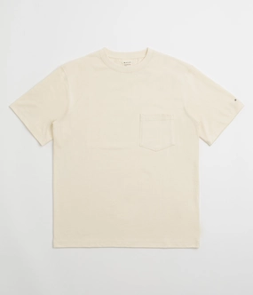trendy season Snow Peak Recycled Cotton T-Shirt - Oatmeal