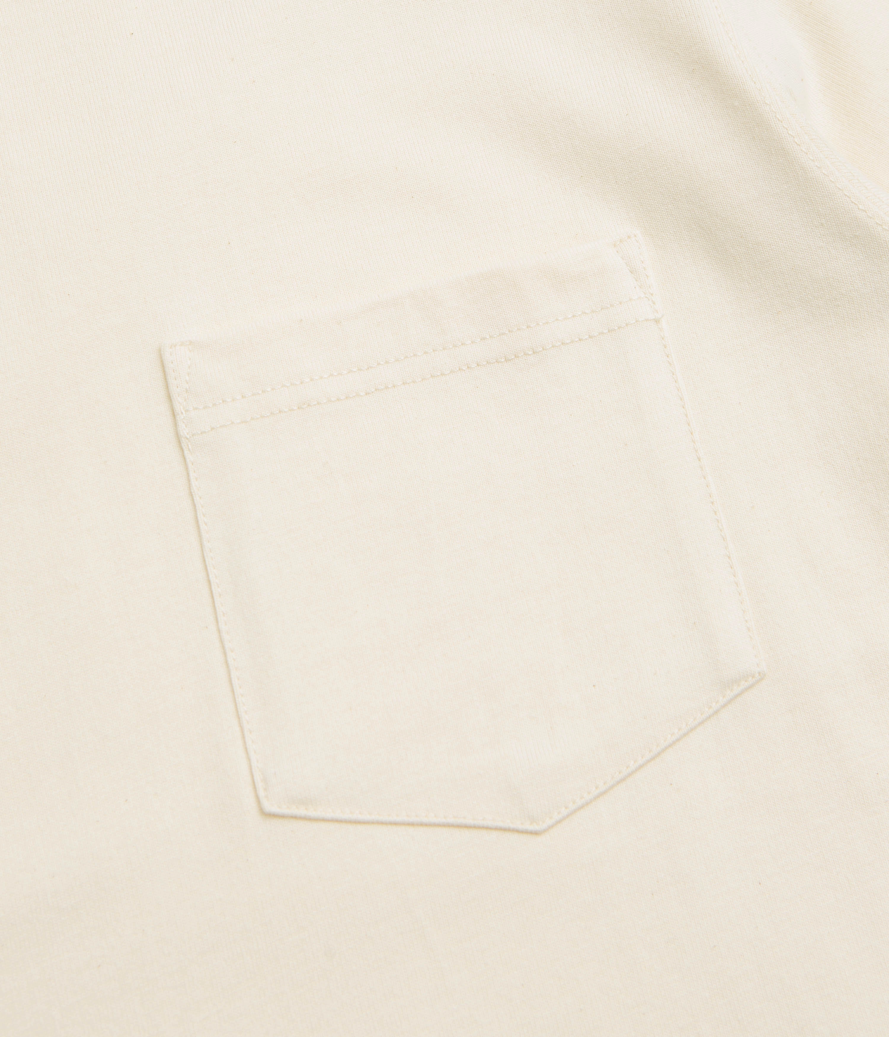 Wedges Versatility Snow Peak Recycled Cotton T-Shirt - Oatmeal