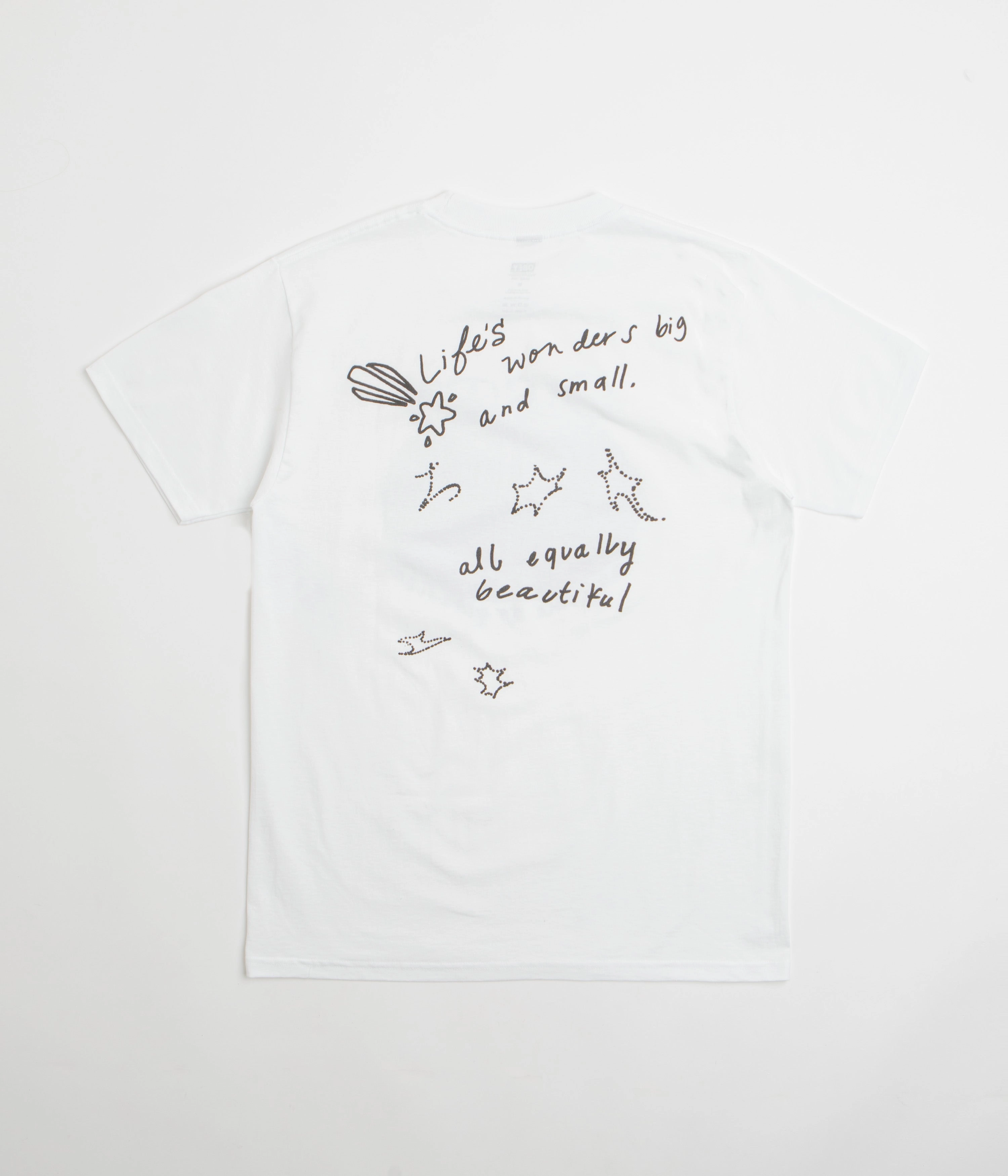 Obey Welcome To Paradise T-Shirt - White Wide waistband