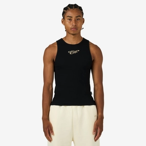 Soft Collar Lining sleep shorts silhouette 4YE Signature Tank Black