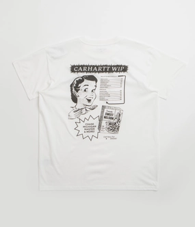 Carhartt Catalogue T-Shirt - White / Black Bestseller romper silhouette