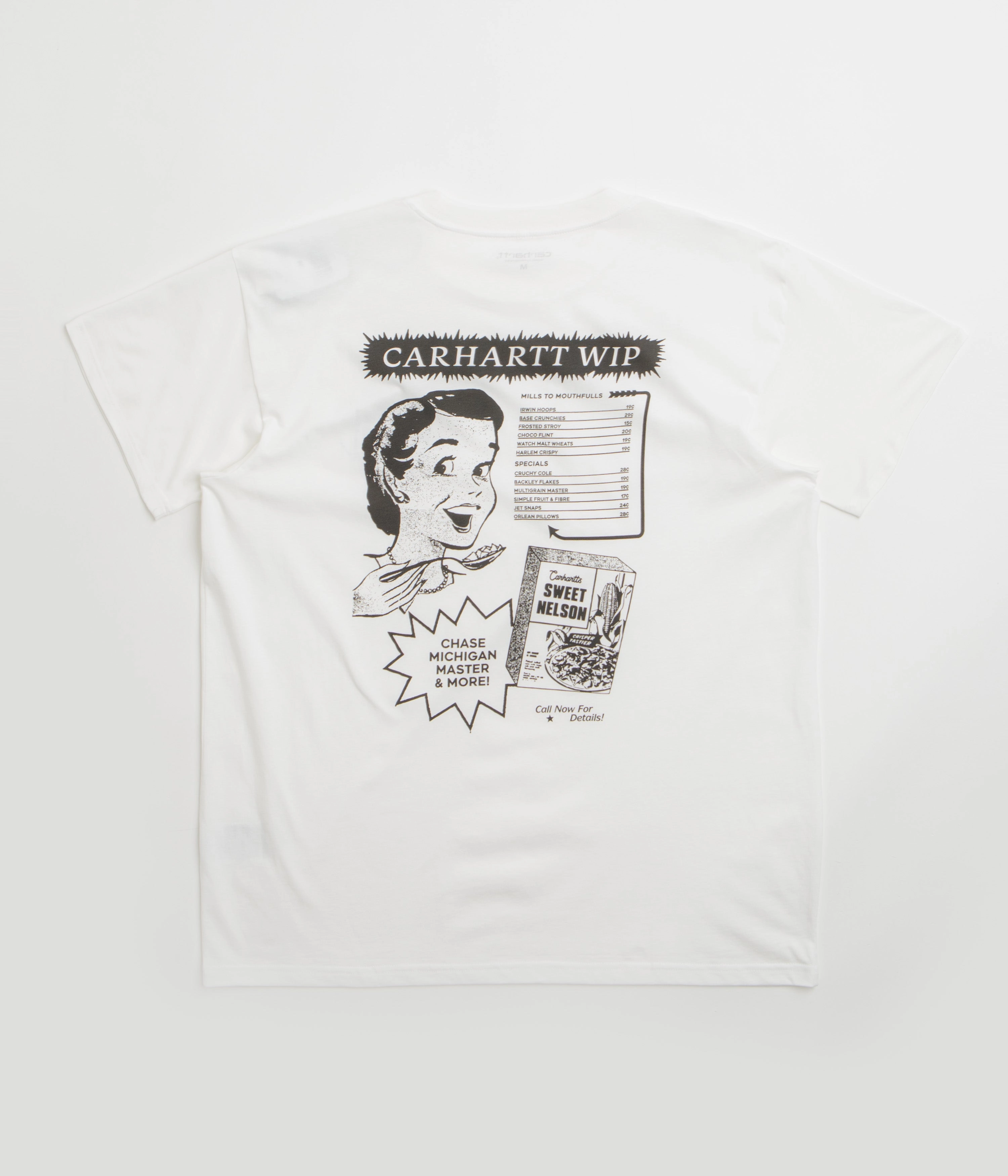 Carhartt Catalogue T-Shirt - White / Black Bestseller romper silhouette