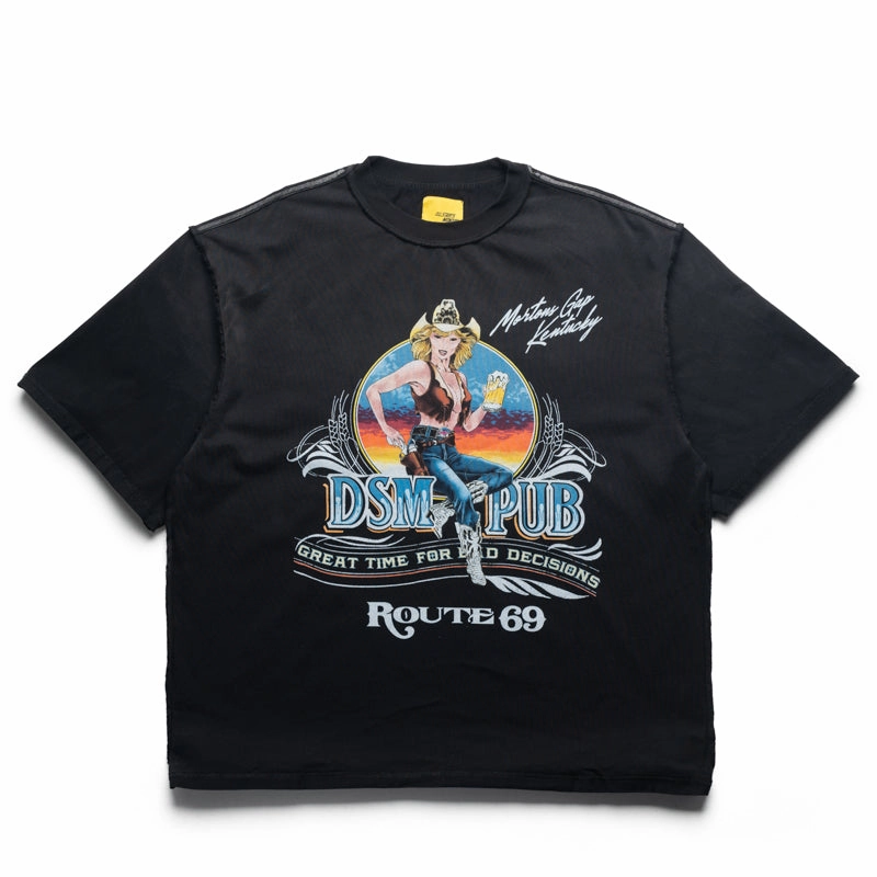 Diet Starts Monday Pub Tee - Vintage Black Zipped