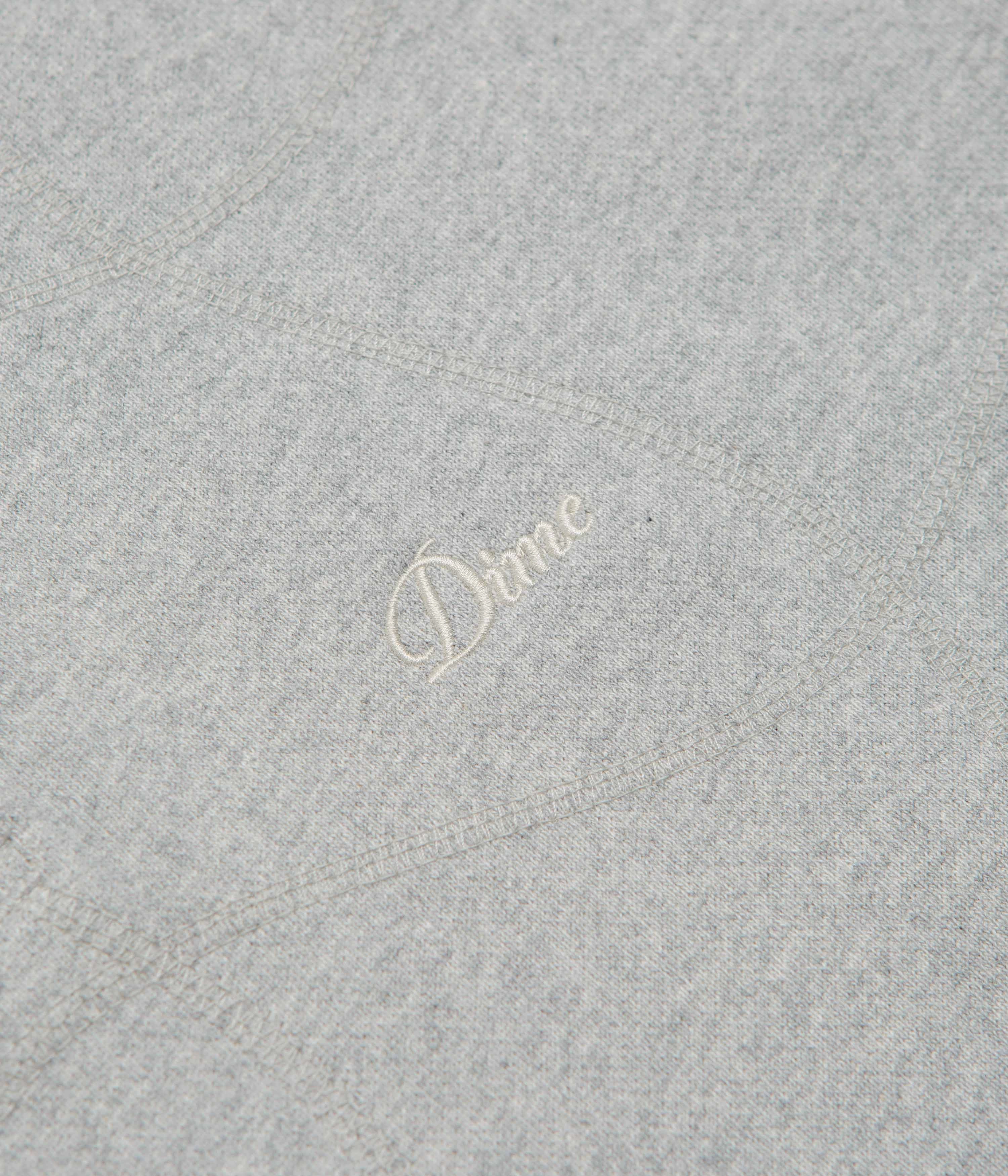 Dime Wave Rugby Shirt - Heather Grey Versatile Styling