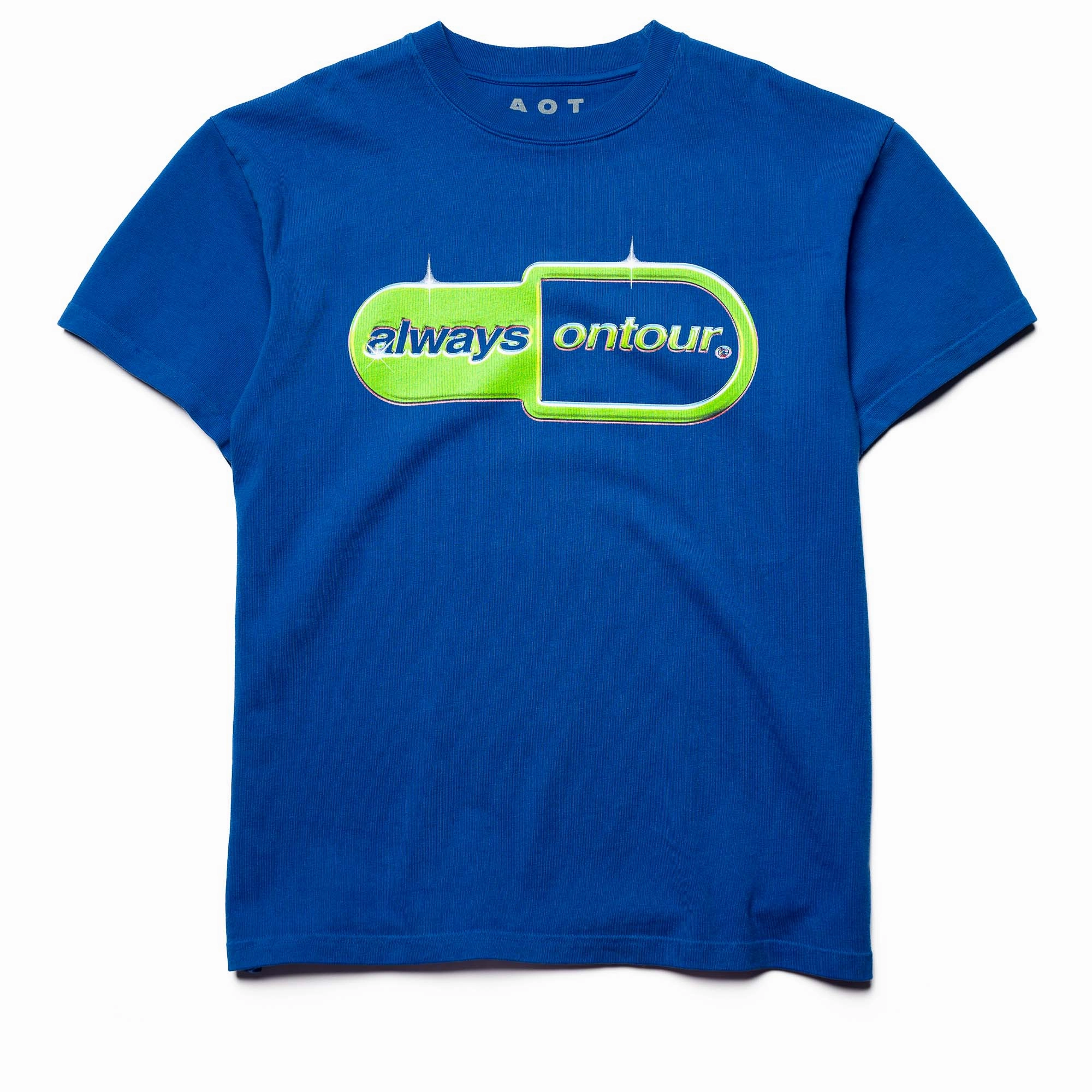 Always On Tour Enemy Of The State Tee - Blue Party theme Brushed Cotton Blend